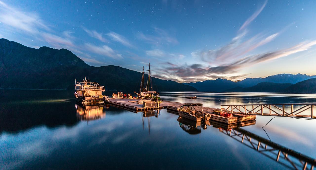 Homfray Lodge Desolation Sound Esterno foto